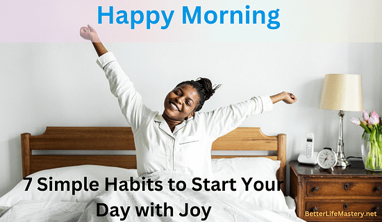 Happy Morning Routine
